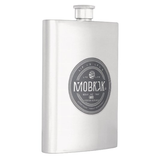 #RetroStyleClassicFlask Flachmann (Rechts)