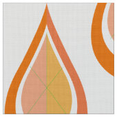 Retrotropfenmuster Stoff (Nahaufnahme)