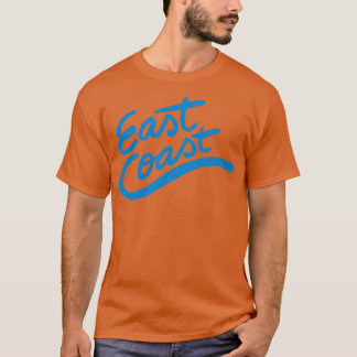 Retrotypografie an der Ostküste T-Shirt