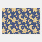 Retroverpackungspapier aus 90ern Flachblatt Set mi Geschenkpapier Set (Vorderseite)