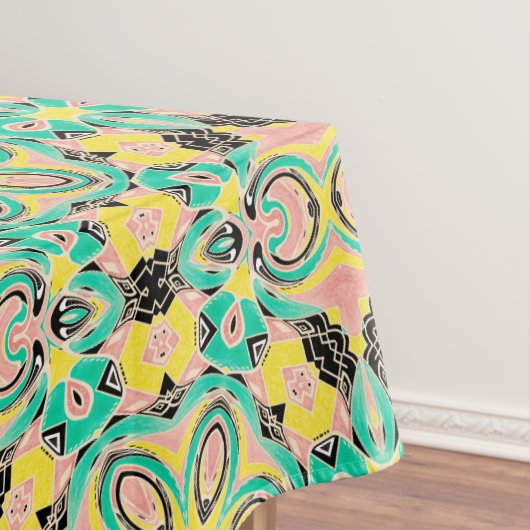 Retroverzierung Tischdecke (Beispiel)