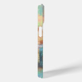 Retrovibe, gelb,pfirsichfarben,taupe,grau,cyan pai Case-Mate iPhone hülle (Rückseite / Rechts)