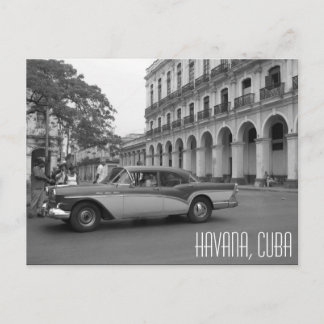 Retrowagen Havanna Postkarte