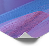 Retrowave-Griechisches Gottes-Poster - Neon Vaporw Poster (Ecke)