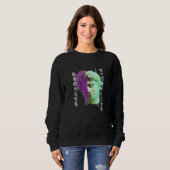 Retrowave-Synthwave-Vaporwave-Glitch-Glitch-Statue Sweatshirt (Vorne ganz)