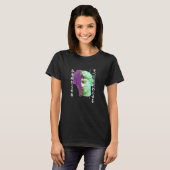 Retrowave-Synthwave-Vaporwave-Glitch-Glitch-Statue T-Shirt (Vorne ganz)