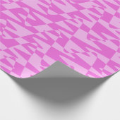 Retrowelle - Duo pink: Geschenkpapier (Ecke)