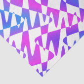 Retrowelle - Gradientendrehung auf Weiß: Seidenpapier (Ausschnitt)