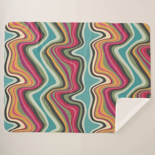 Retrowelle MANA Sherpadecke (Vorderseite (Horizontal))