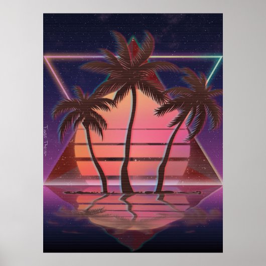 Retrowelle Poster (Vorne)