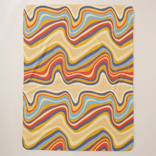 Retrowelle Sherpadecke (Vorderseite)