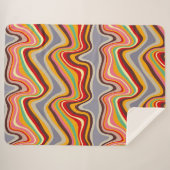 Retrowelle Sherpadecke (Vorderseite (Horizontal))