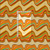 Retrowelle warm stoff (Kachel)