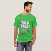 RetroWild Truthahn BW T-Shirt (Vorne ganz)