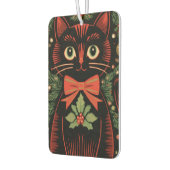 RetroXmasCat Autolufterfrischer (Links)
