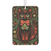 RetroXmasCat Autolufterfrischer (Rückseite)