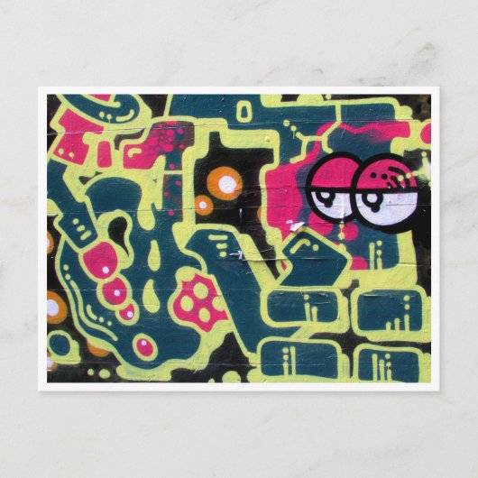 Retroziegelaugen Postkarte (Vorderseite)