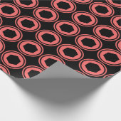 Retrozirkel Geschenkpapier (Ecke)