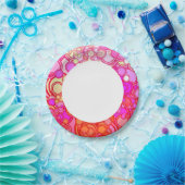 Retrozirkel Pappteller (Party)