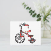 Retrozyklus Postkarte (Stehend Vorderseite)