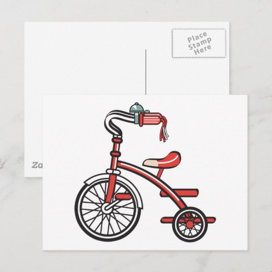 Retrozyklus Postkarte (Vorne/Hinten)