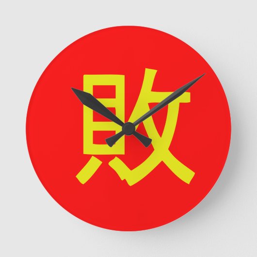 Retsupurae Classiy Time Piece Runde Wanduhr (Vorderseite)