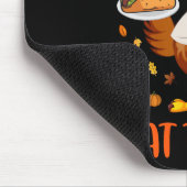 Rett A Turkey Eat Tacos Funny Erntedank Männer Wom Mousepad (Ecke)