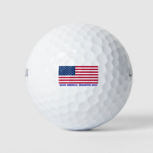 Rett America Desantis 2024 Golfball