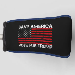 Rett Amerika für Trump Golf Headcover