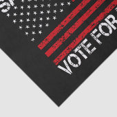 Rett Amerika für Trump Seidenpapier (Ausschnitt)