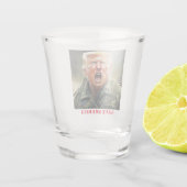 Rett Amerika mit Trump - Vereint stehen wir Schnapsglas (Rückseite)