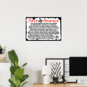 Rett Amerika! Poster (Heimbüro)