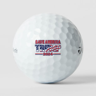 Rett Amerika Trump 2024 Golfball