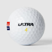 Rett Amerika Trump 2024 Golfball (Logo)