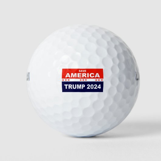Rett Amerika Trump 2024 Golfball (Vorderseite)