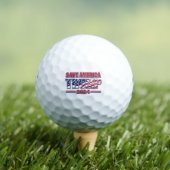 Rett Amerika Trump 2024 Golfball (Insitu T-Shirt)
