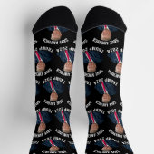 Rett Amerika Trump 2024 Präsident Donald J. Trump Socken (Oben)