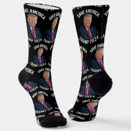 Rett Amerika Trump 2024 Präsident Donald J. Trump Socken