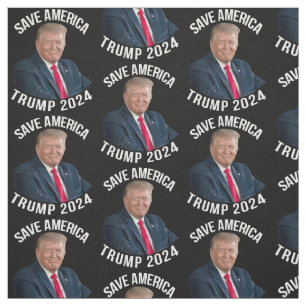 Rett Amerika Trump 2024 Präsident Donald J. Trump Stoff