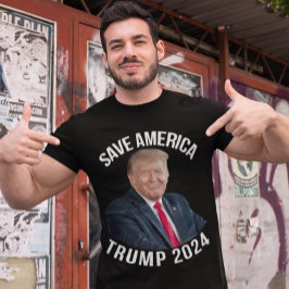 Rett Amerika Trump 2024 Präsident Donald J. Trump T-Shirt