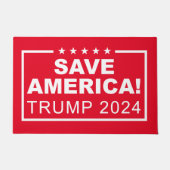 Rett Amerika Trump 2024 Red Fußmatte (Vorderseite)