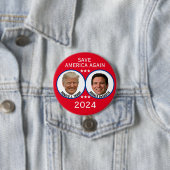 Rett Amerika wieder 2024 Button (Beispiel)