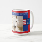 Rett Amerikas Tasse der Wilden Pferde (VorderseiteRechts)
