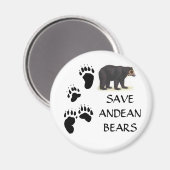 RETT ANDEAN BEARS MAGNET (Vorderseite/Rückseite)