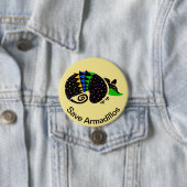 Rett ARMADILLOS - gefährdete Tiergrafik - Button (Beispiel)