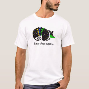 Rett ARMADILLOS - gefährdetes Tier - Brasilien T-Shirt