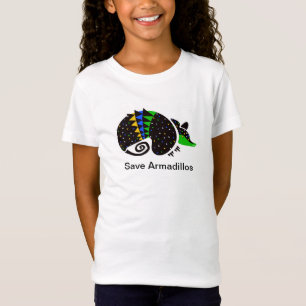 Rett ARMADILLOS - gefährdetes Tier - Brasilien T-Shirt