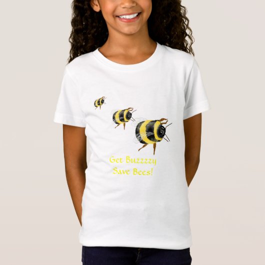 RETT BEES und Rett der Welt T-Shirt (Vorderseite)