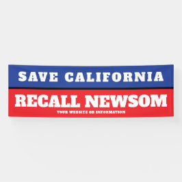 Rett California Recall Governor Newsom Banner