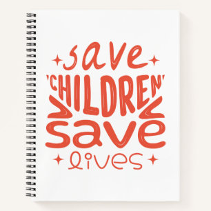 Rett Children, Rett Lives Spiral Notebook Notizblock